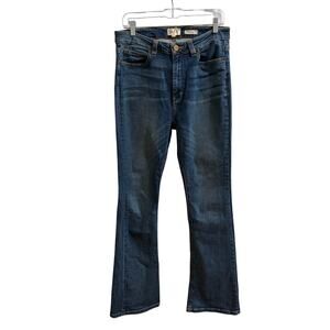 Jaen Aiden RCB Jeans Womens 32 Blue Medium Wash Bootcut Stretch Denim High Rise